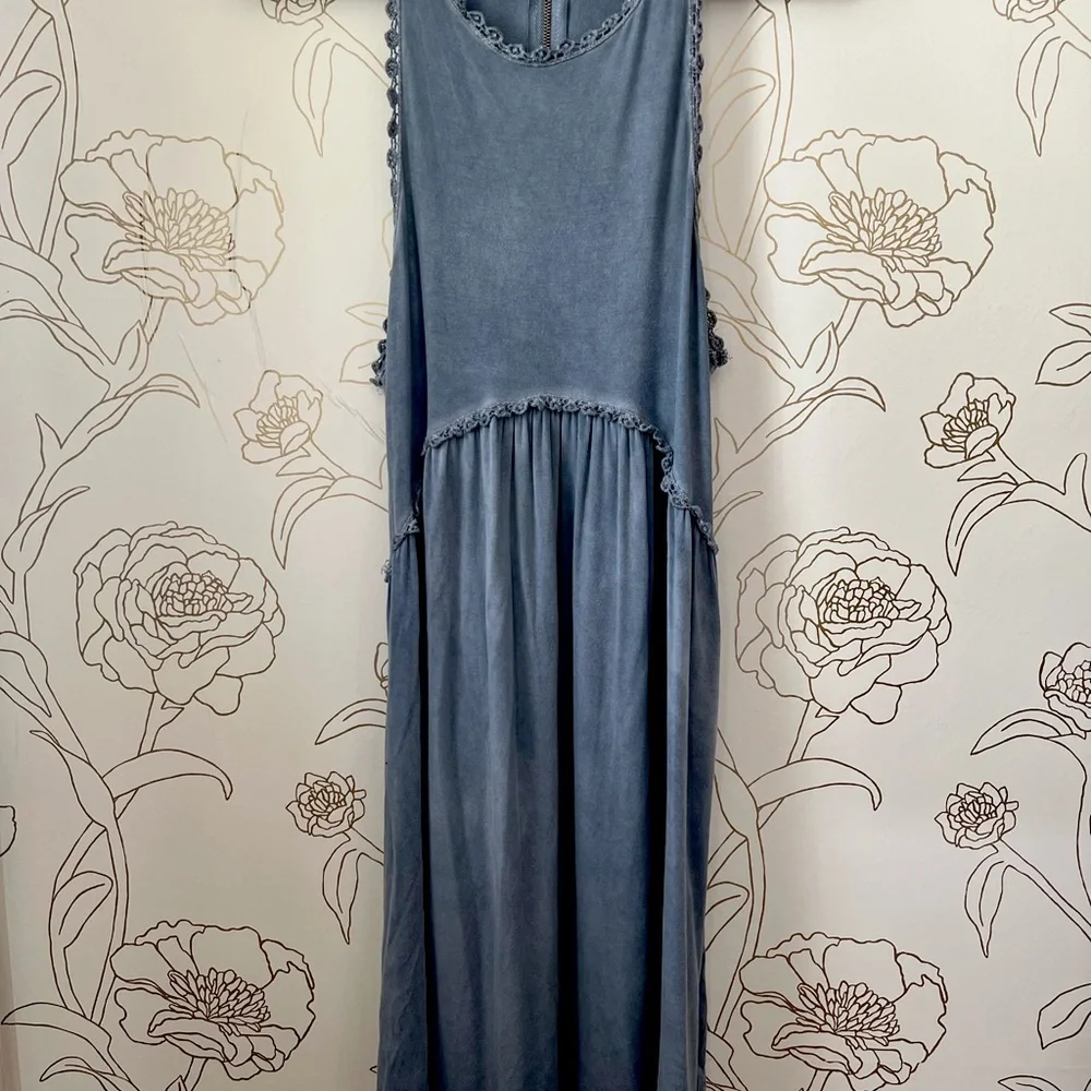 POL RACERBACK BABYDOLL DRESS - Picture 3 of 3